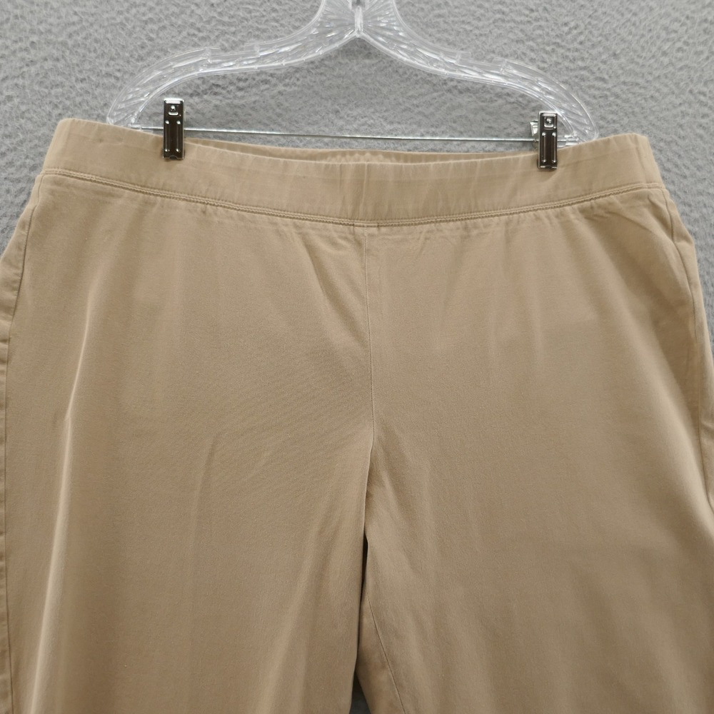 Women's Tan Pants By Talbots - Picture 3 of 13